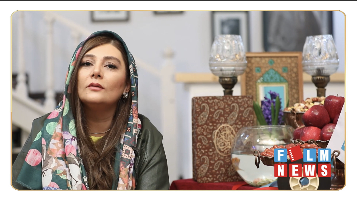 هنگامه قاضیانی سال نو را تبریک می گوید