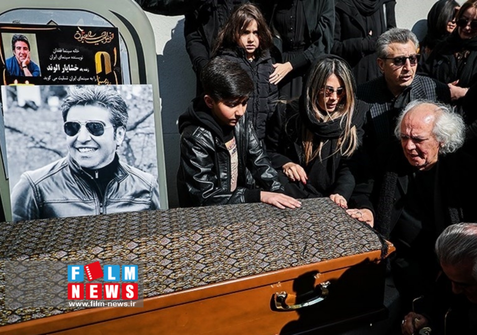 ویدیوی فیلم نیوز از مراسم بدرقه خشایار الوند