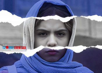 سارا حاتمی بازیگر فیلم «آبی روشن» ساخته سیامک خواجه پاشا