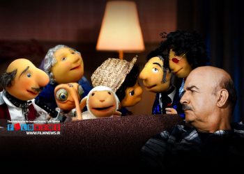 در برنامه «مهمانی» شاهد حضور توامان عروسک‌های برنامه «کلاه قرمزی» و«مهمونی» هستیم.