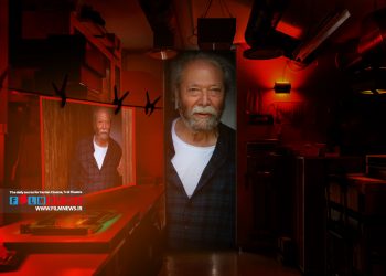 علی نصیریان در فیلم «هفت بهار نارنج» بازی بی‌نظیری دارد.