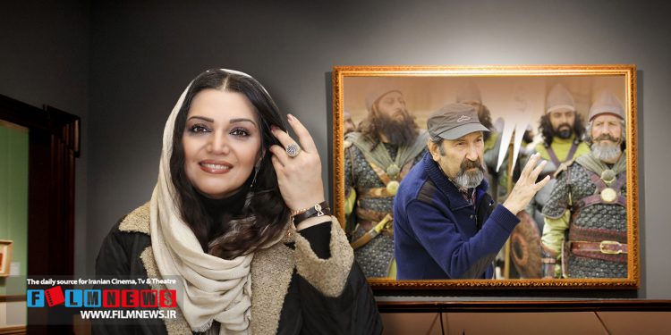 الهام پاوهنژاد در سریال سلمان فارسی بازی میکند.